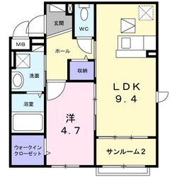 クリ－ル　ポッシュＴ＆Ｋの物件間取画像